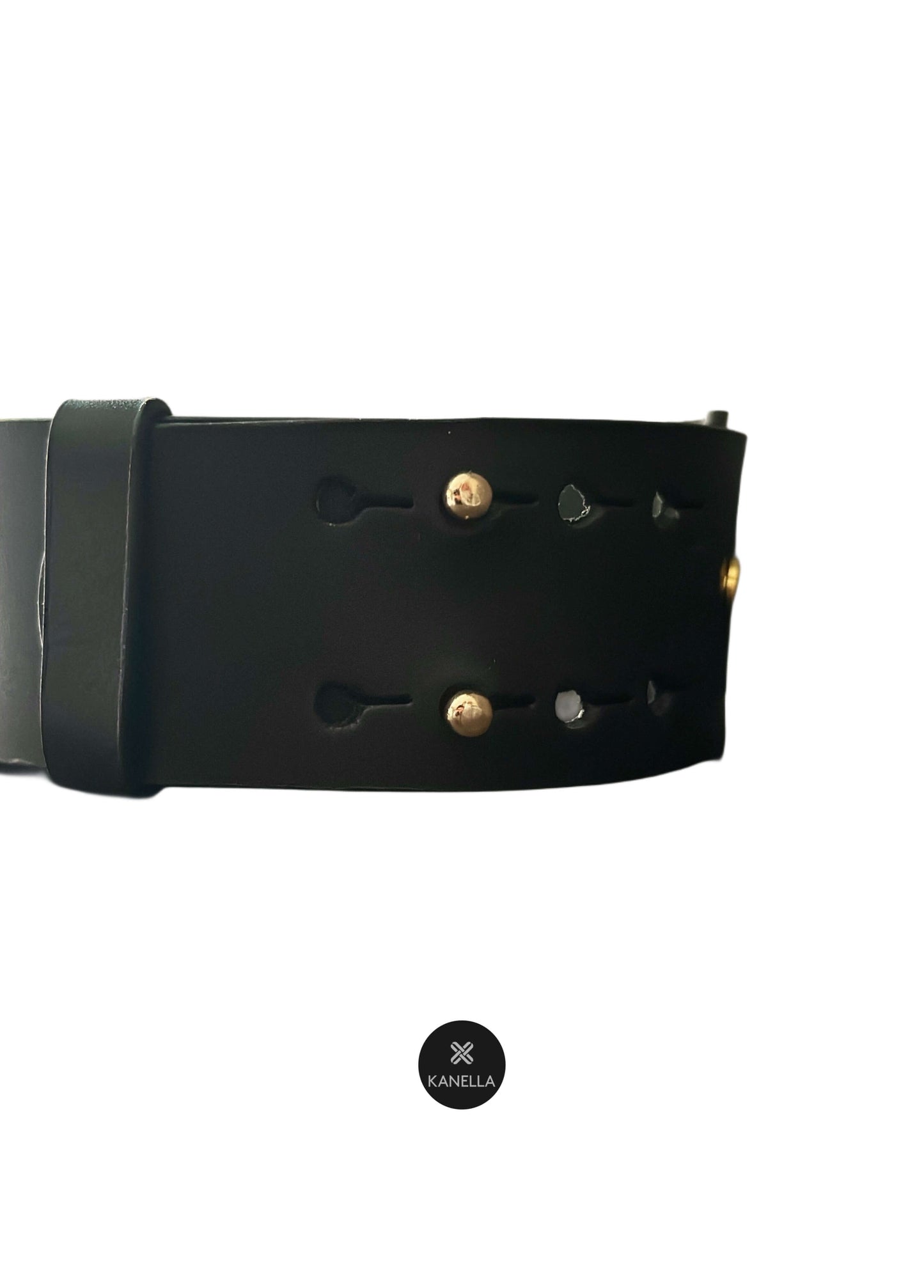Kanella Leather Erato Leather Cuff Bracelet