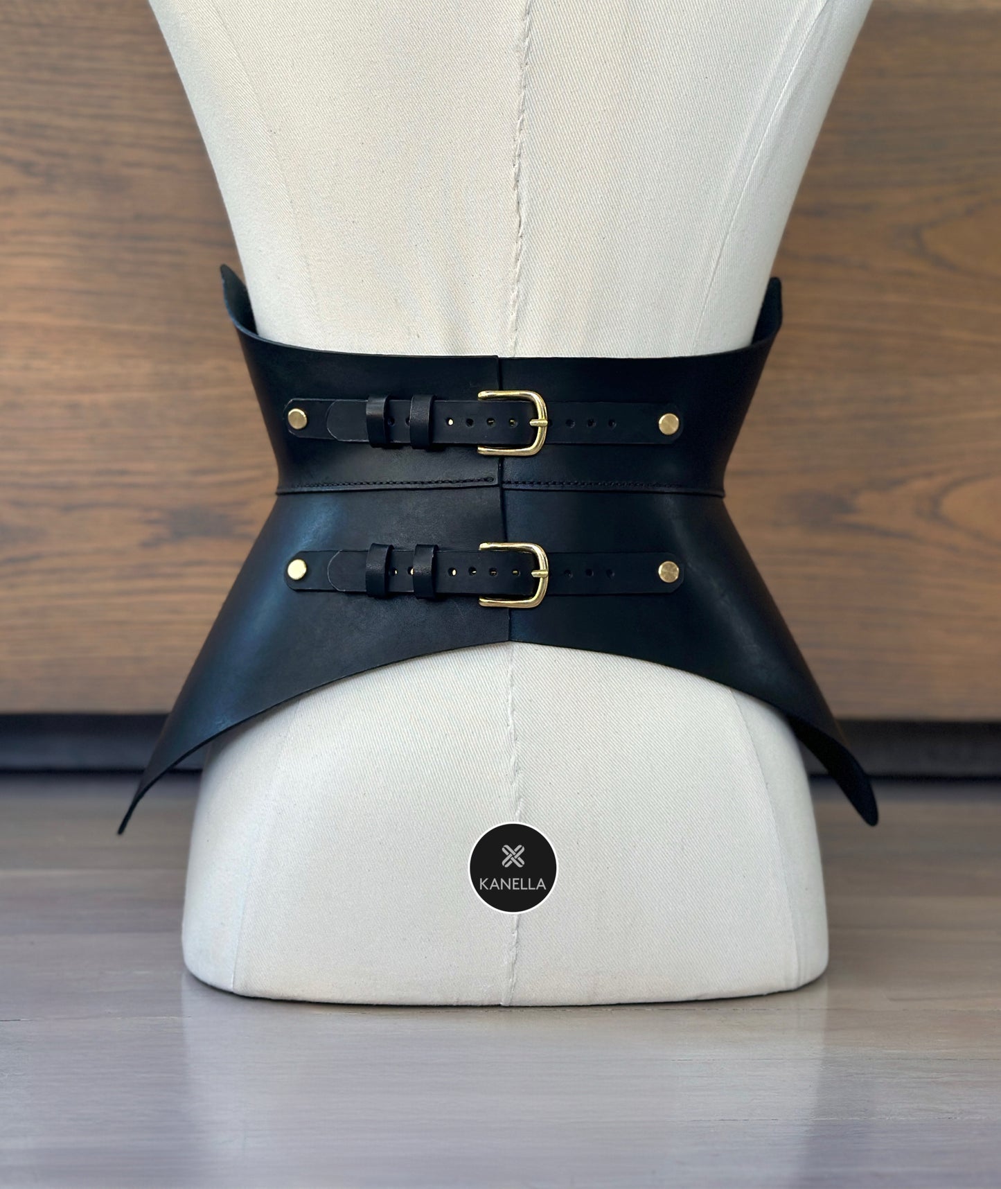 KORA LEATHER CORSET BELT - KANELLA LEATHER