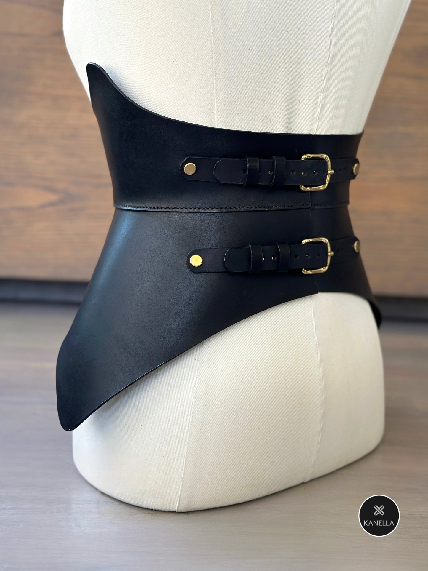 KORA LEATHER CORSET BELT - KANELLA LEATHER