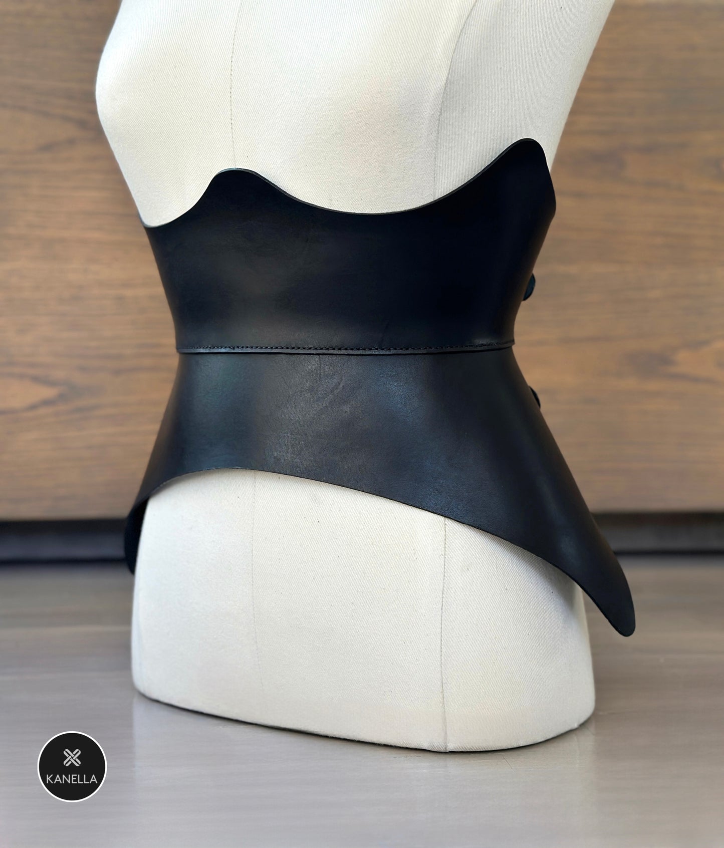 KORA LEATHER CORSET BELT - KANELLA LEATHER
