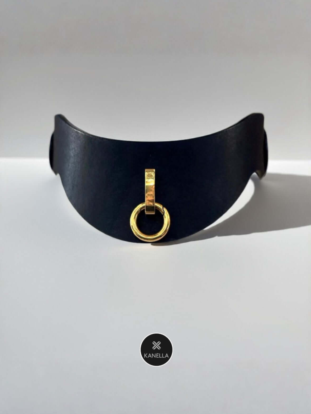Gianna leather Choker - kanella leather
