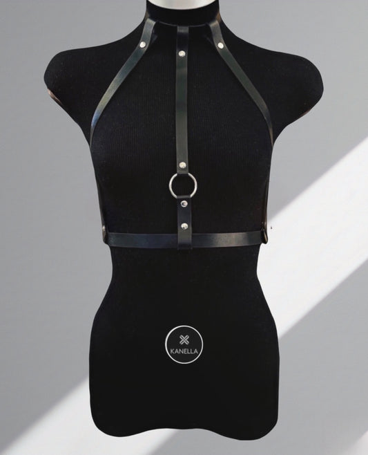 Estela Choker Harness - Kanella Leather