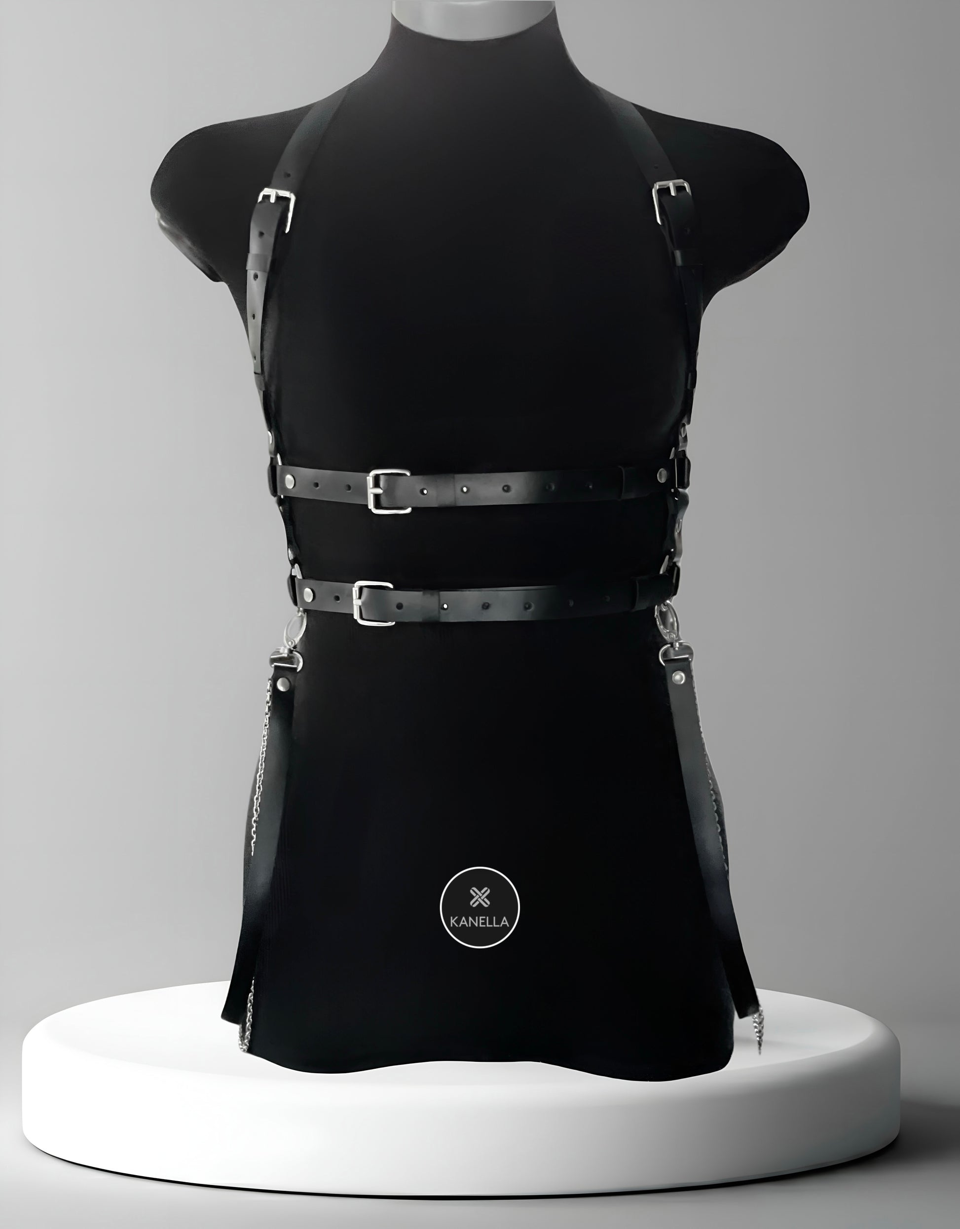 Aurora Chest Harness - Kanella Leather