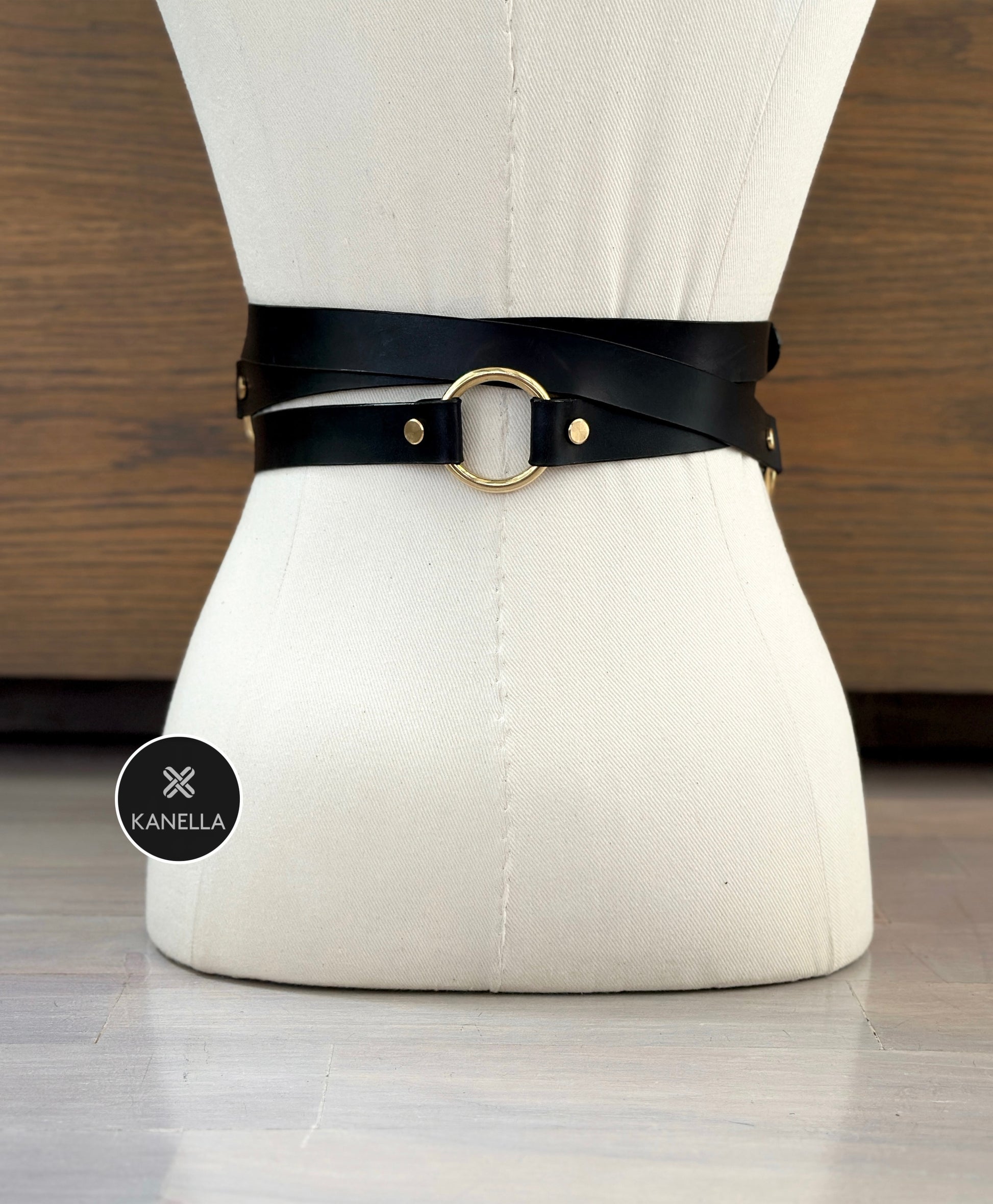 Enyo Waist Belt - Kanella Leather