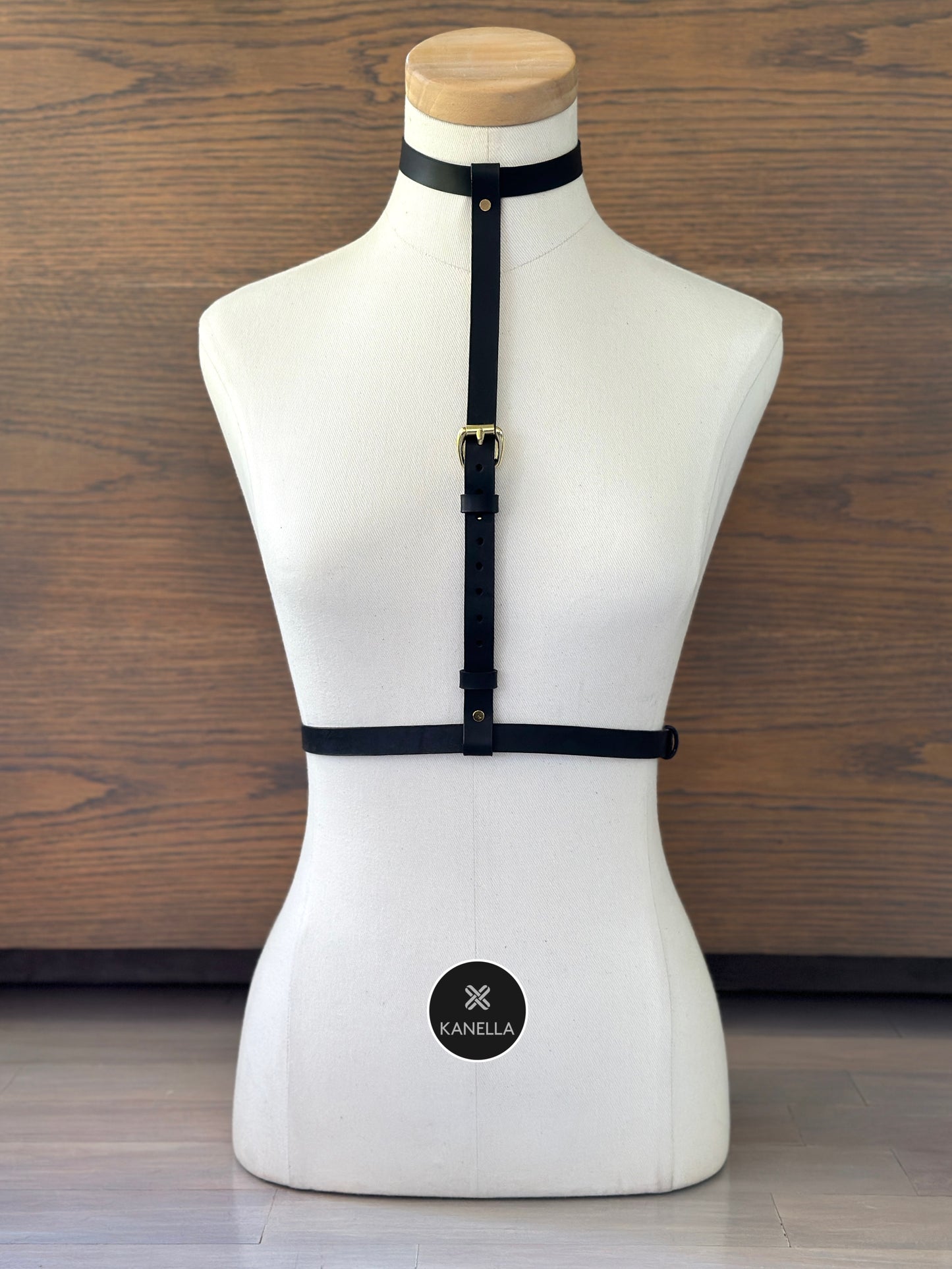 Maya Leather Harness 2 - Kanella Leather