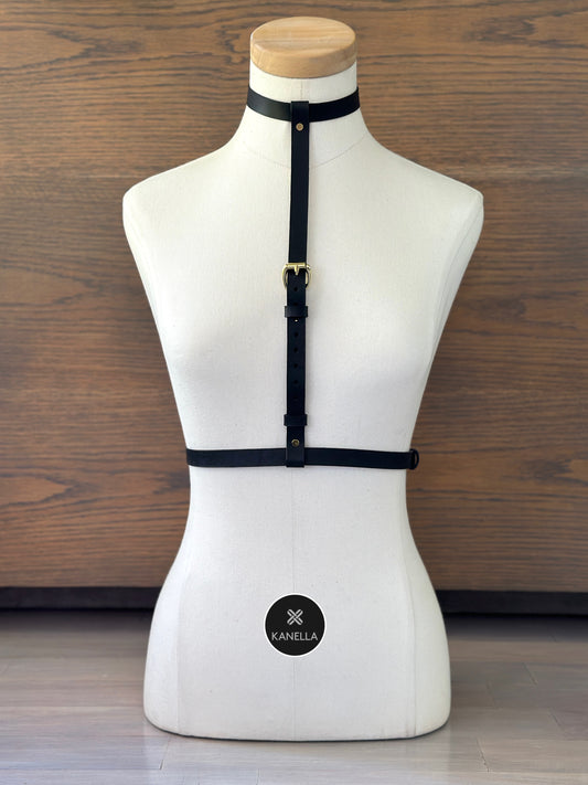 Maya Leather Harness 2 - Kanella Leather