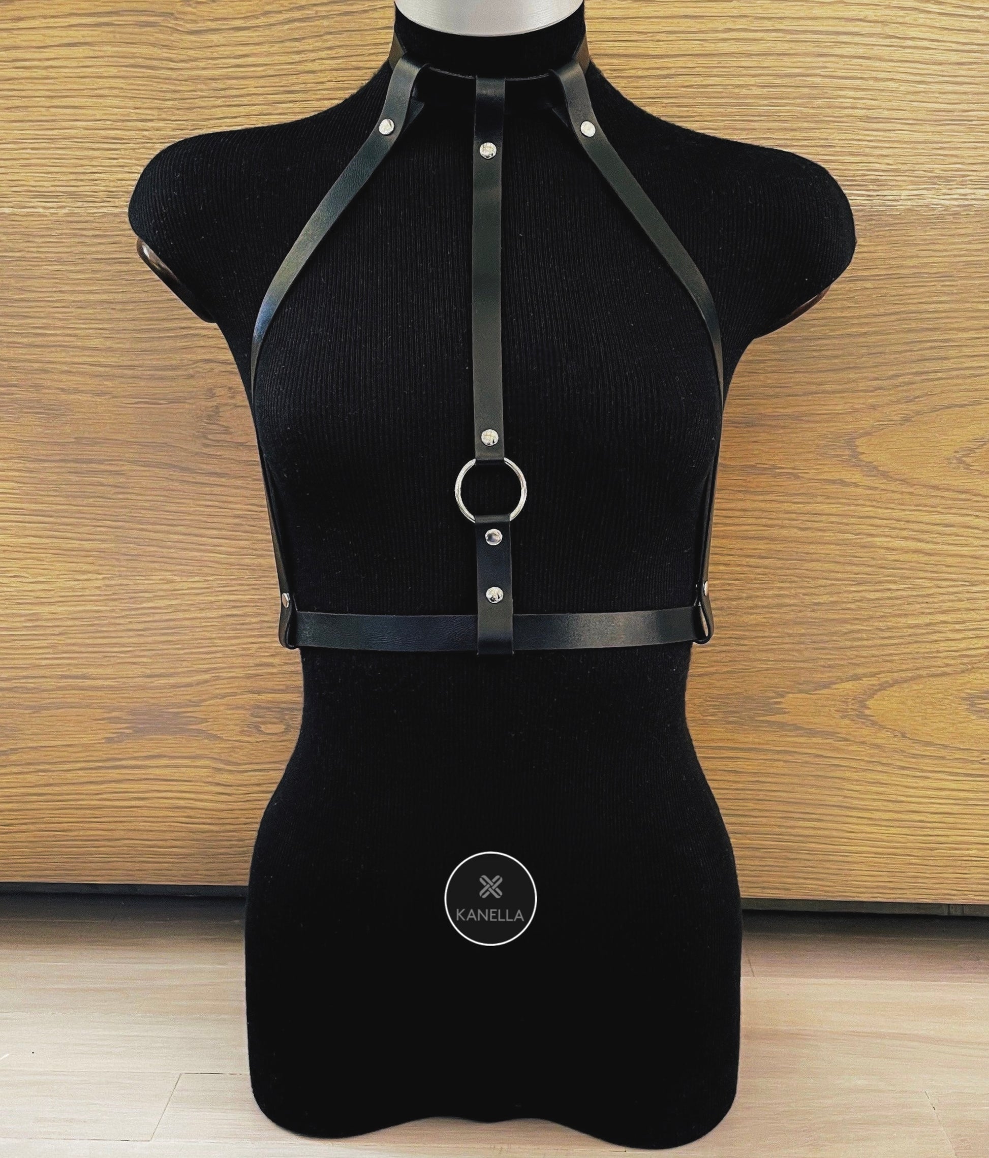 Estela Choker Harness - Kanella Leather