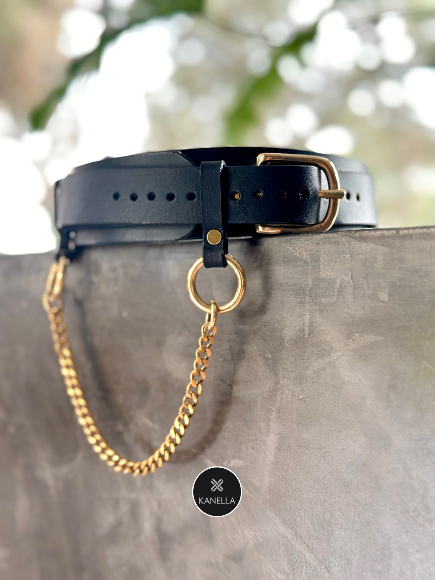 Aphrodite Thigh Cuff - Kanella Leather
