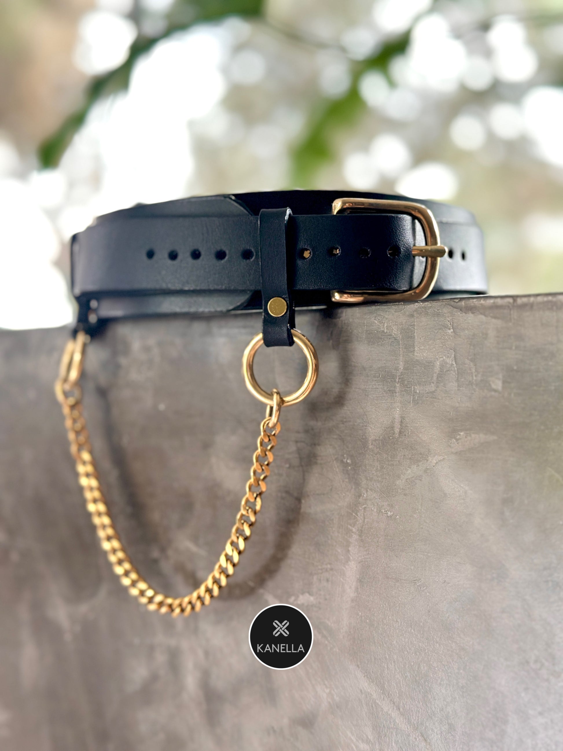 Aphrodite Thigh Cuff - Kanella Leather