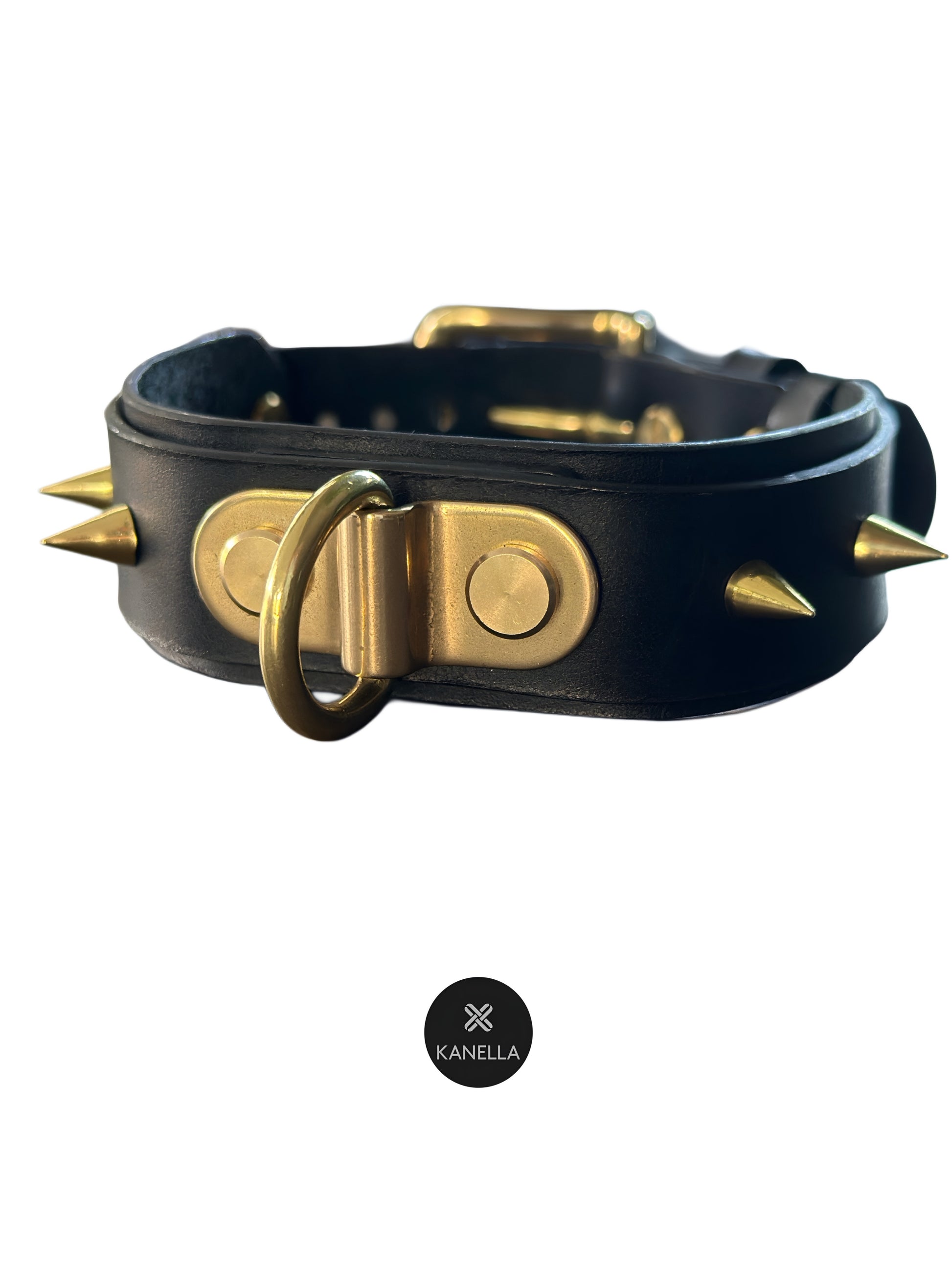 Venus Leather Choker 1 - Kanella Leather