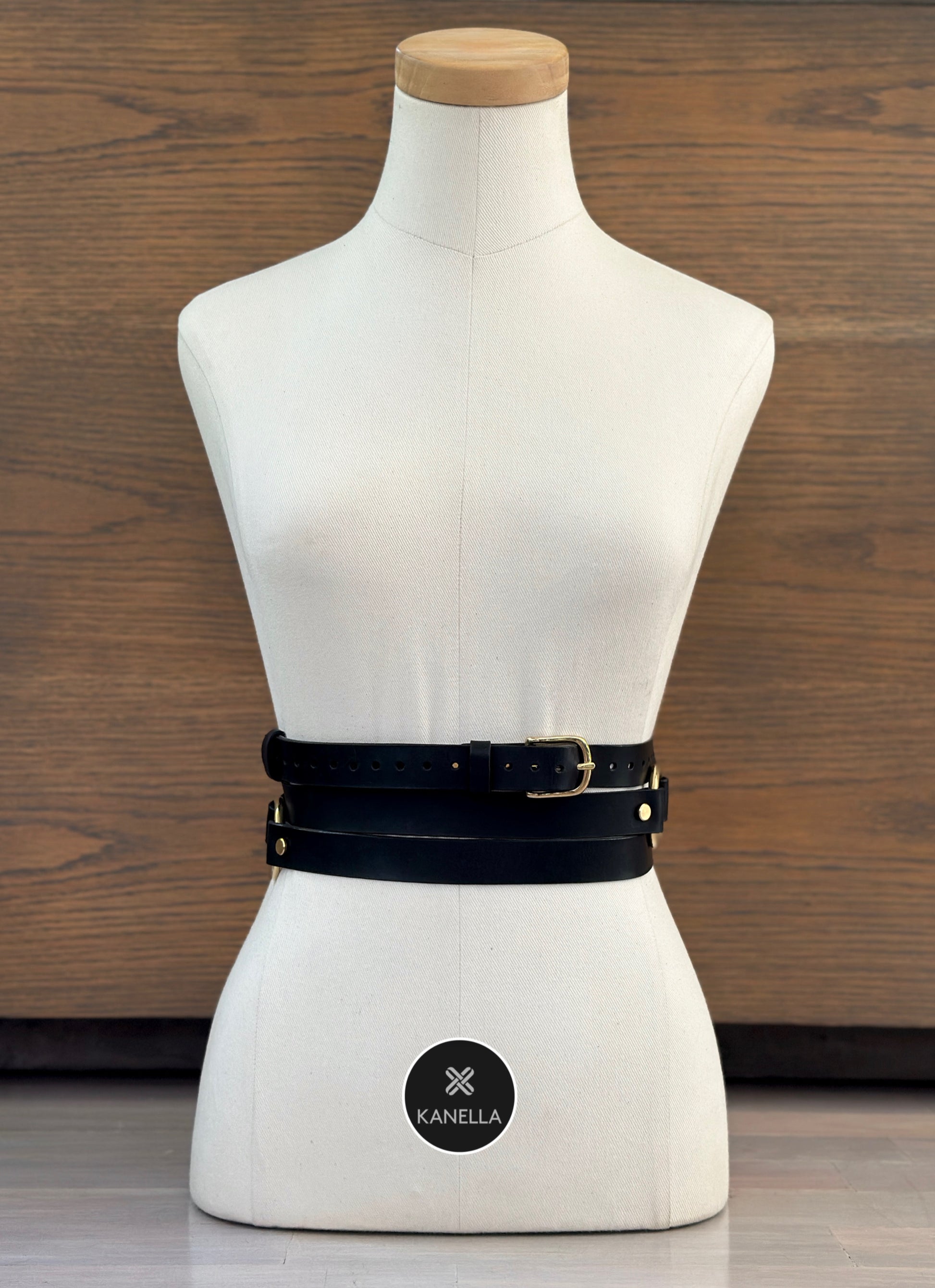 Enyo Waist Belt - Kanella Leather