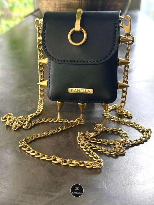 Dione Leather Crossbody Coin Purse