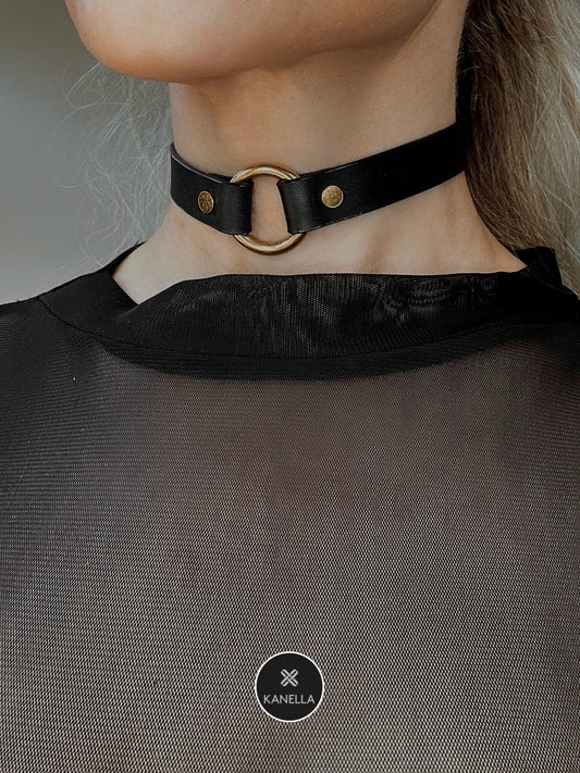 Helia Choker - Kanella Leather