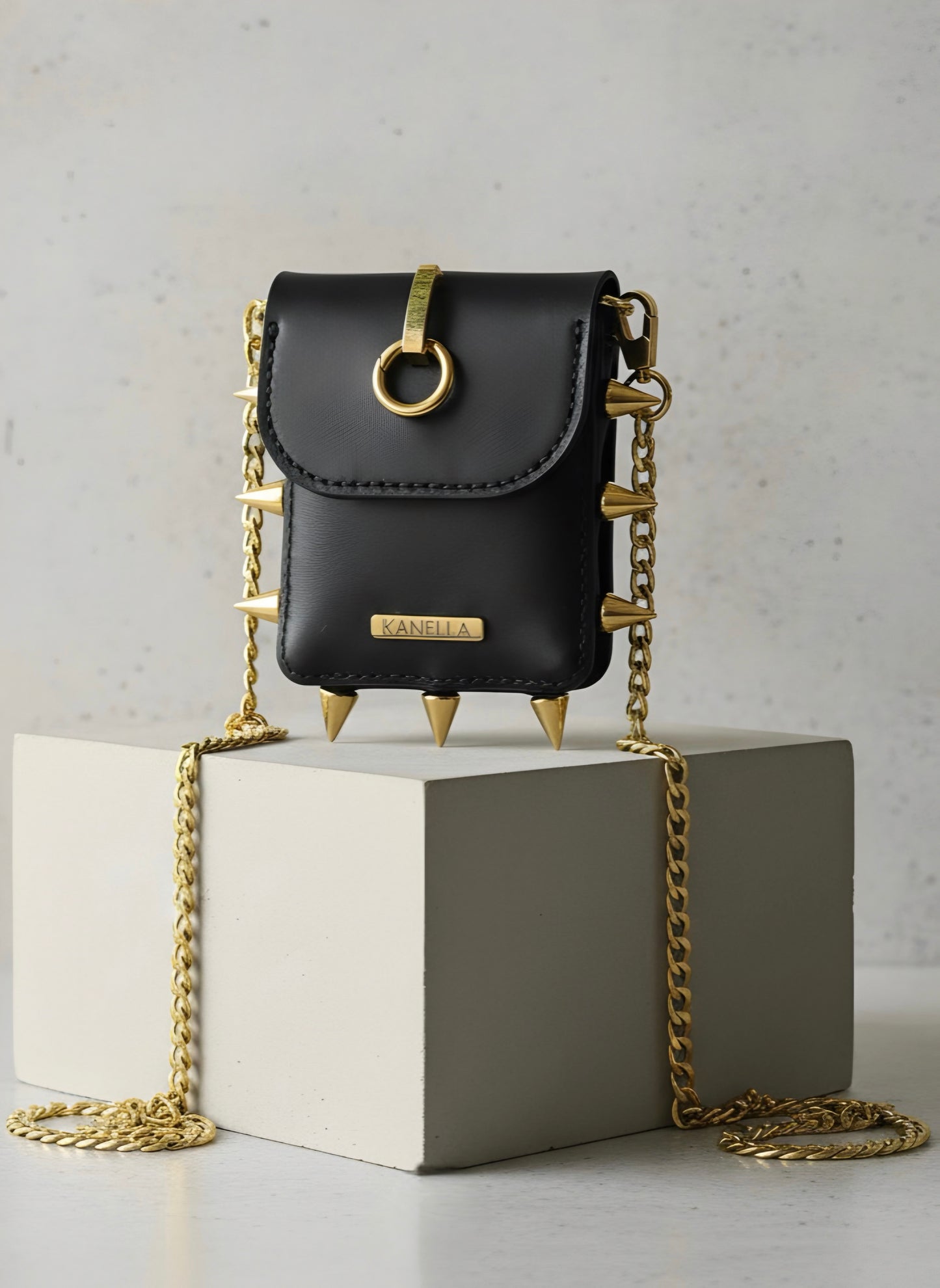 Dione Leather Crossbody Coin Purse