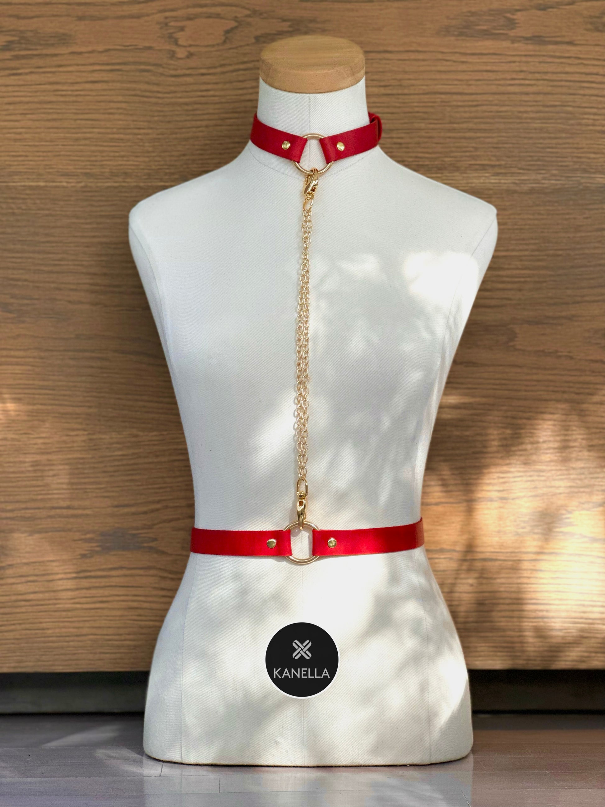 Aella Leather Harness - Kanella Leather