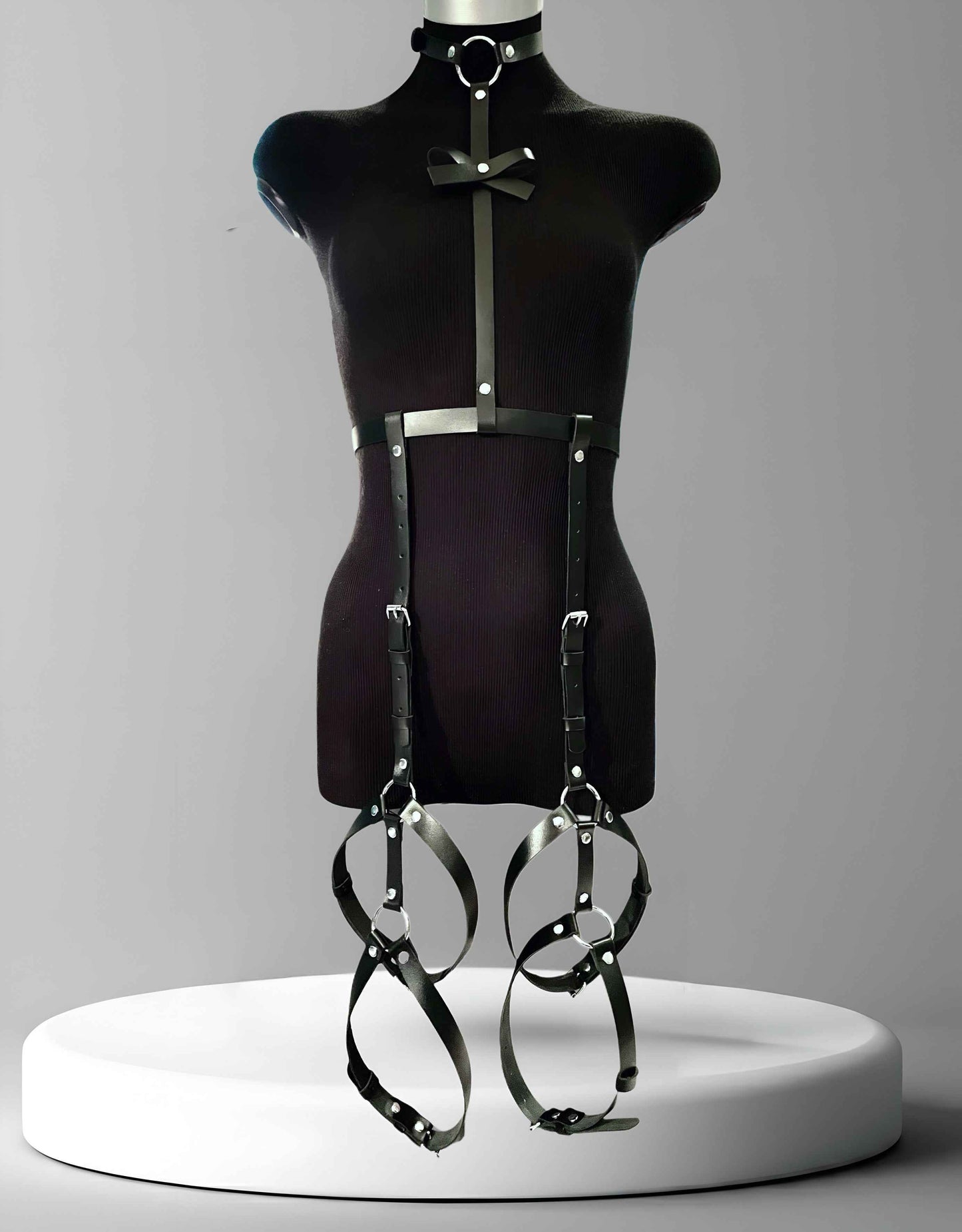 Kanella Leather Anna Full Body Leather Harness