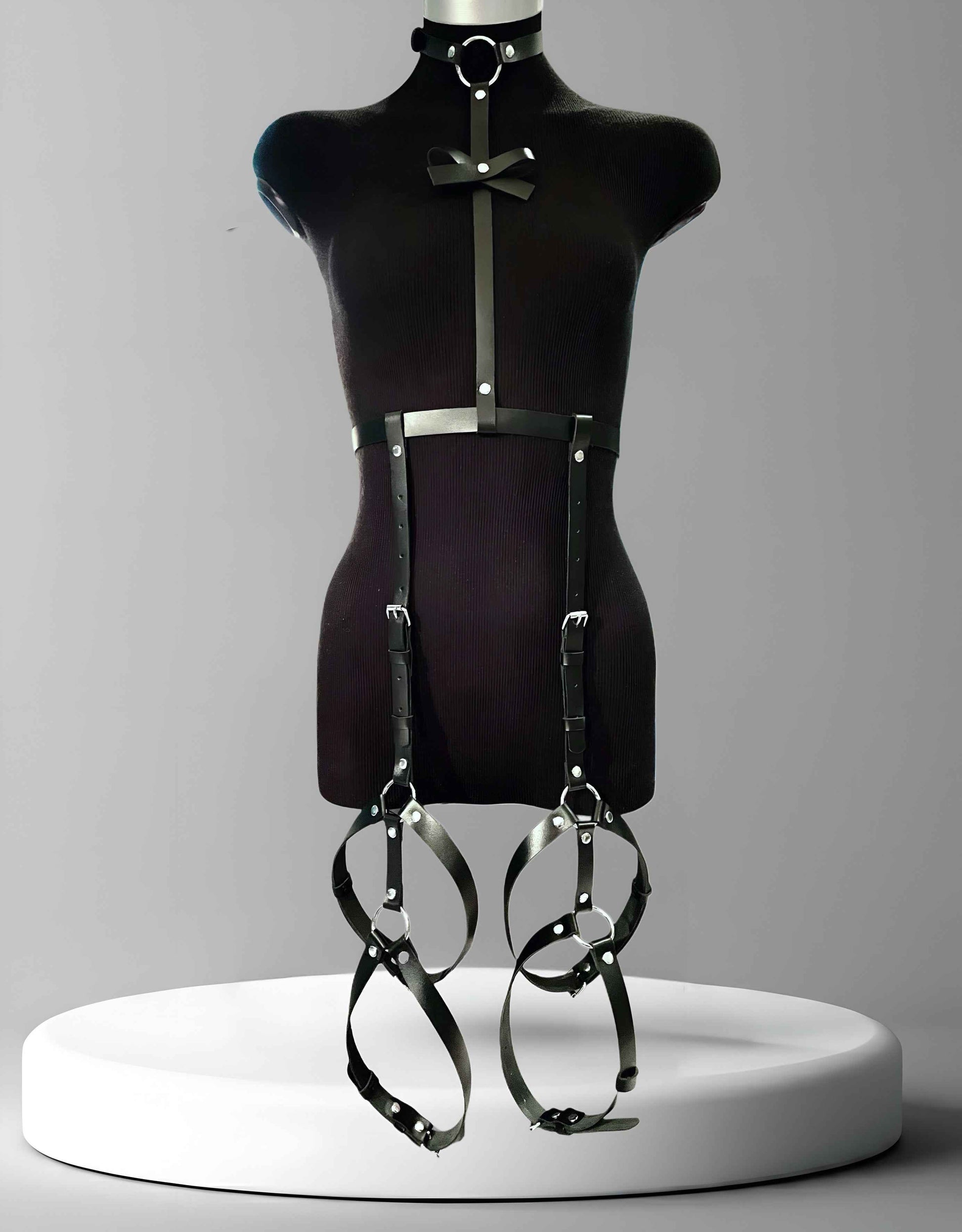Kanella Leather Anna Full Body Leather Harness