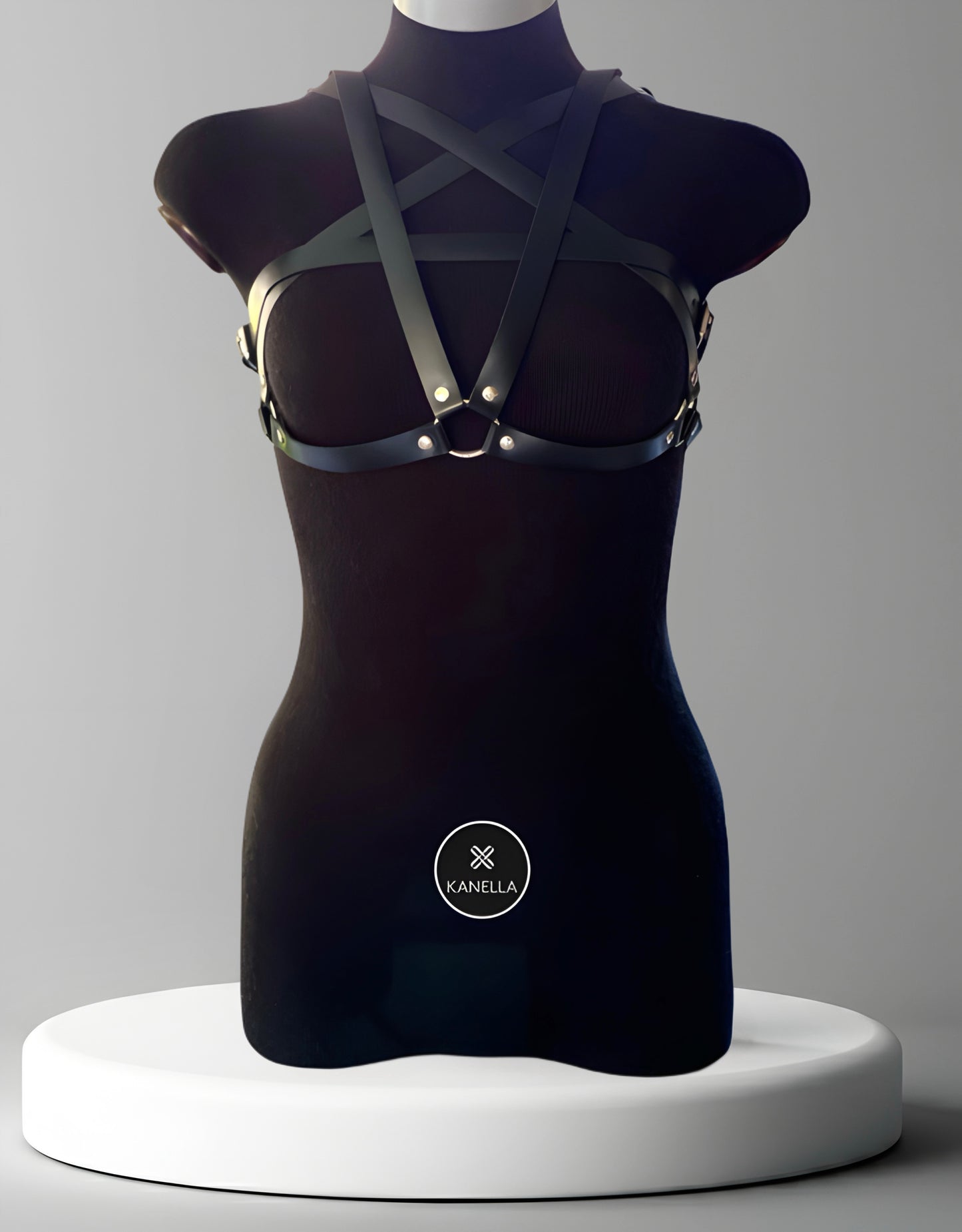 Coco Chest Harness - Kanella Leather