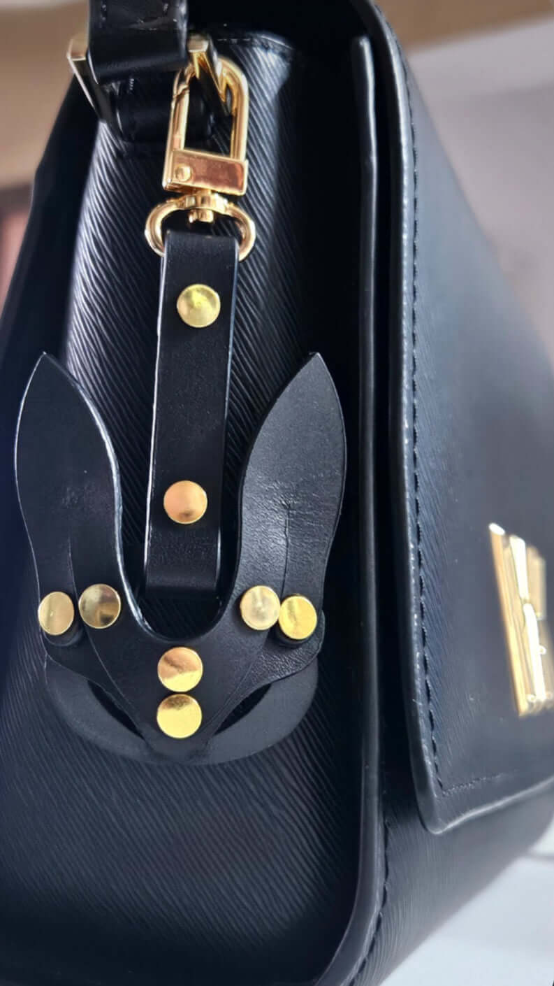 Kanella Leather Rabbit Bijou - Leather Bag Charm