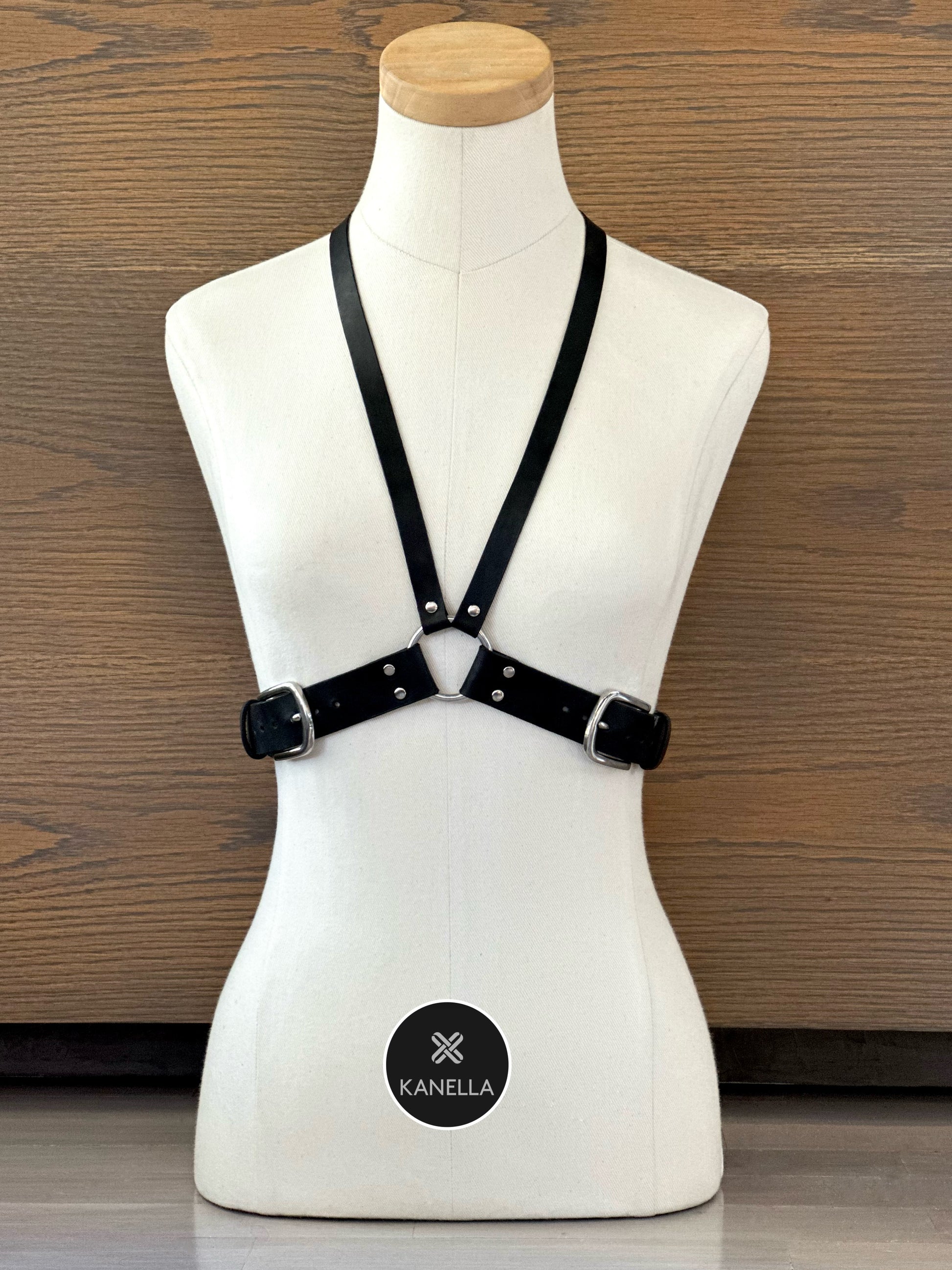 Delta leather harness - Kanella Leather