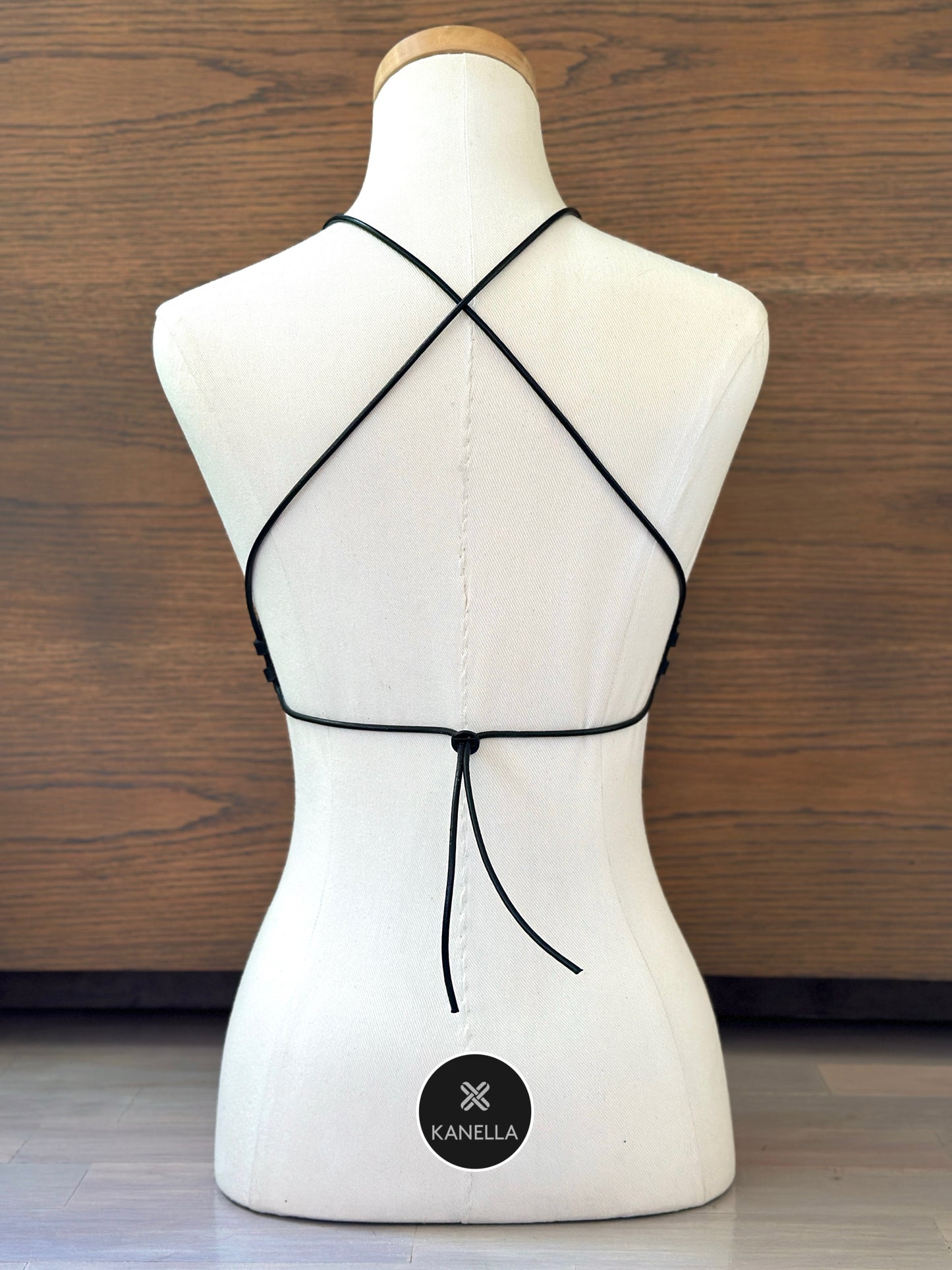 Acantha leather harness - kanella leather