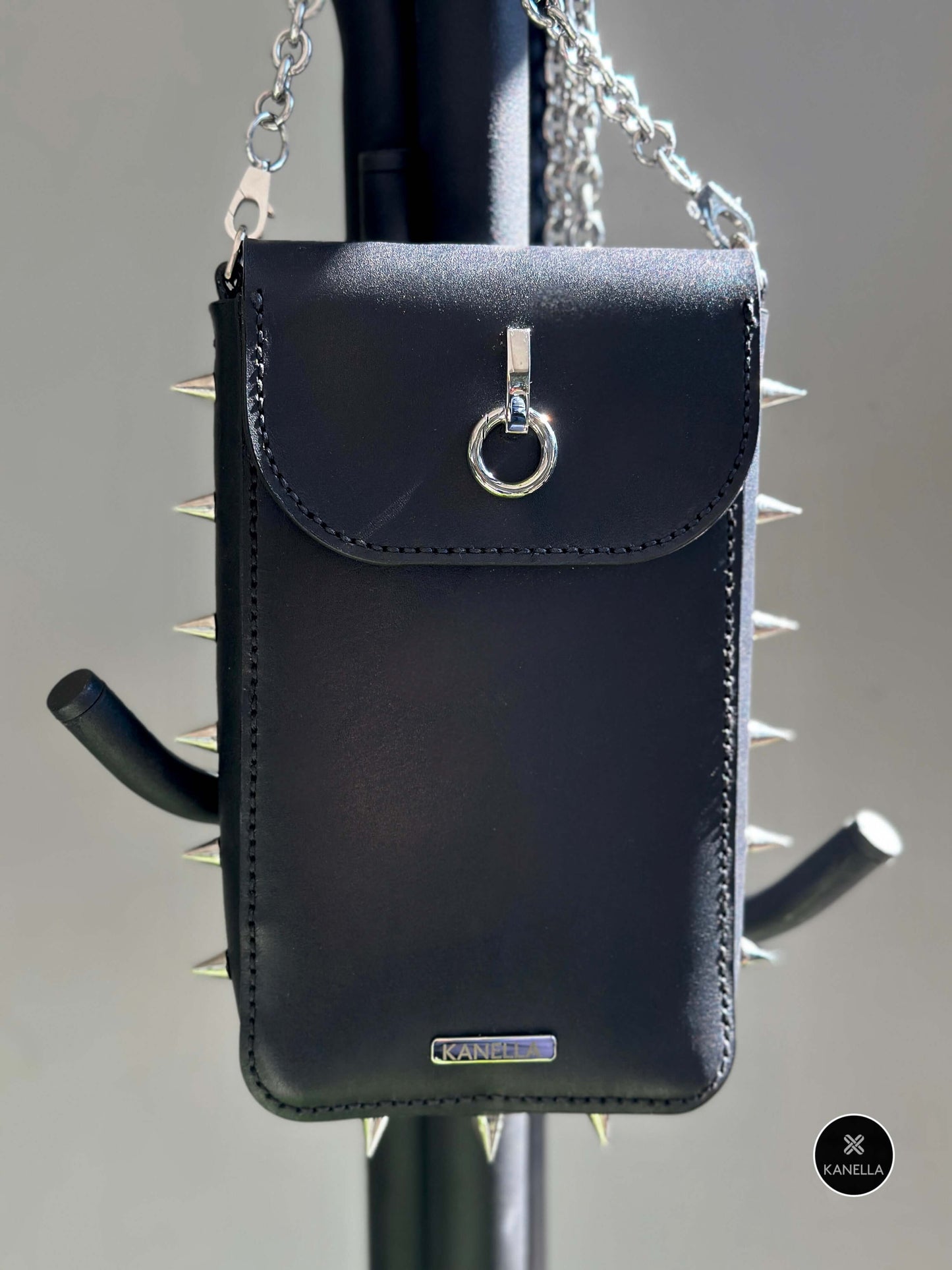 Xanthe Leather Crossbody Bag