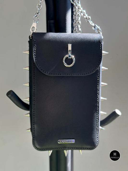 Xanthe leather bag - kanella leather