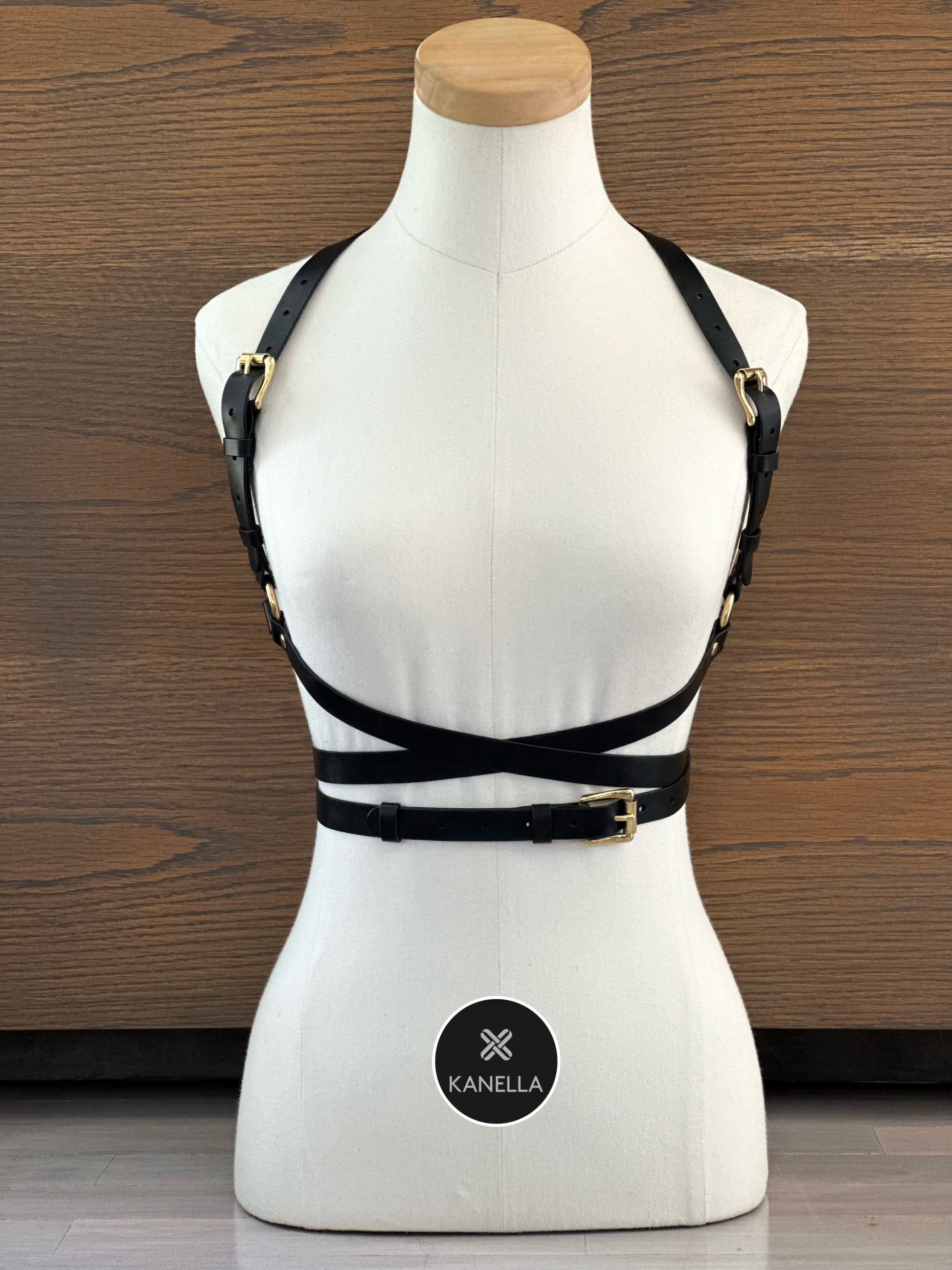 Zina Leather Harness - Kanella Leather