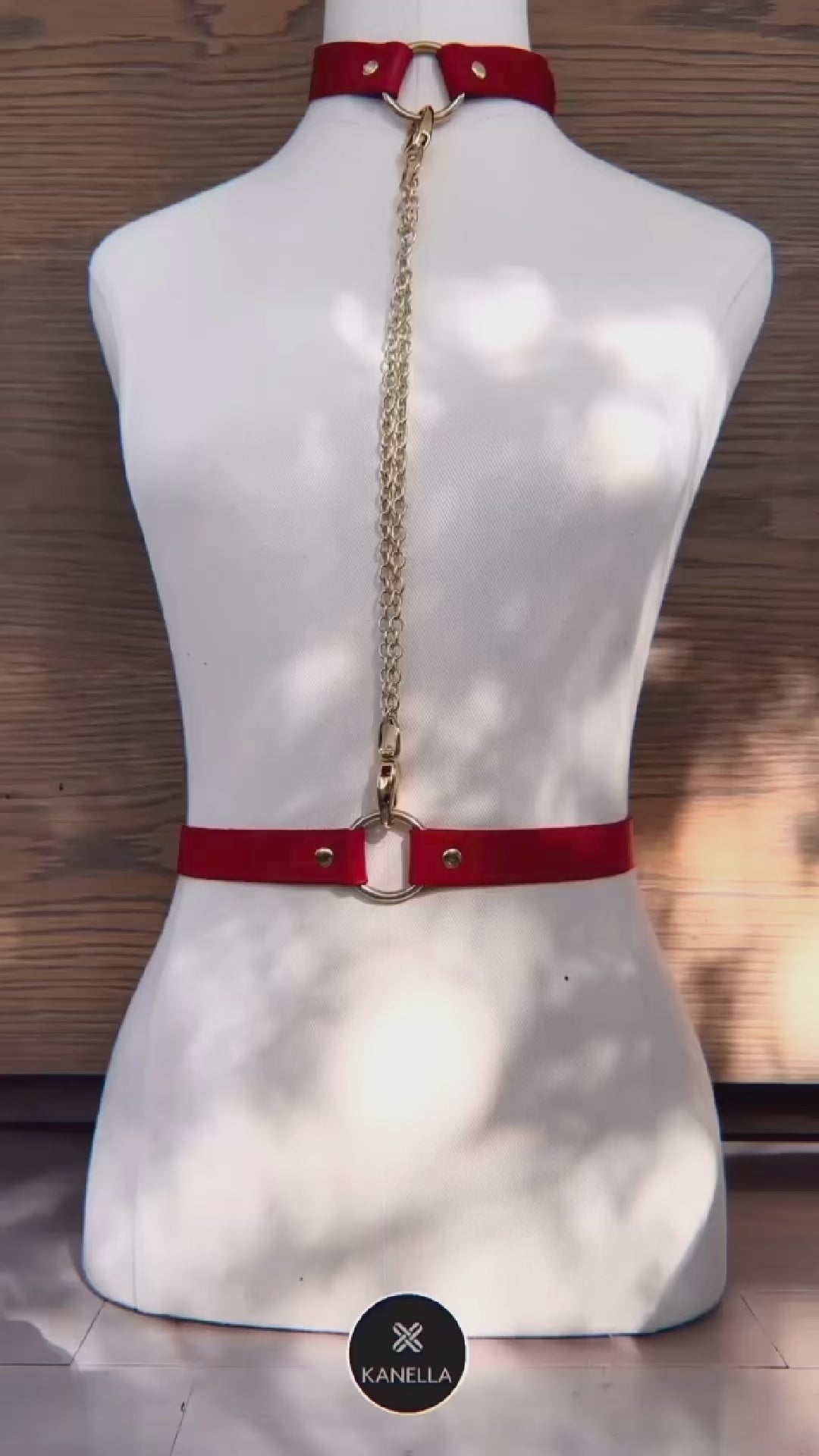 Aella Leather Harness - Kanella Leather