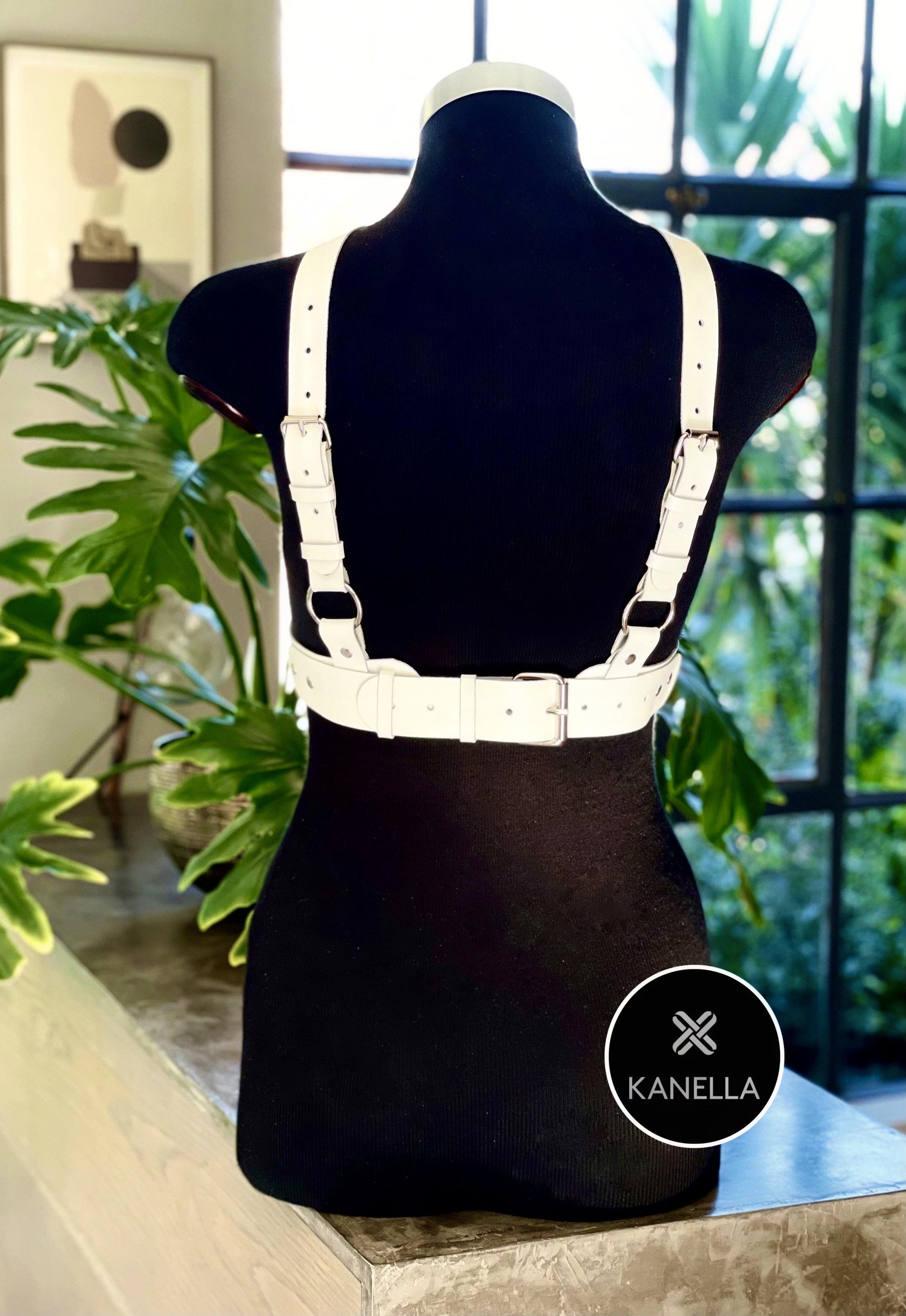 Allegra Full Body Harness - Kanella Leather