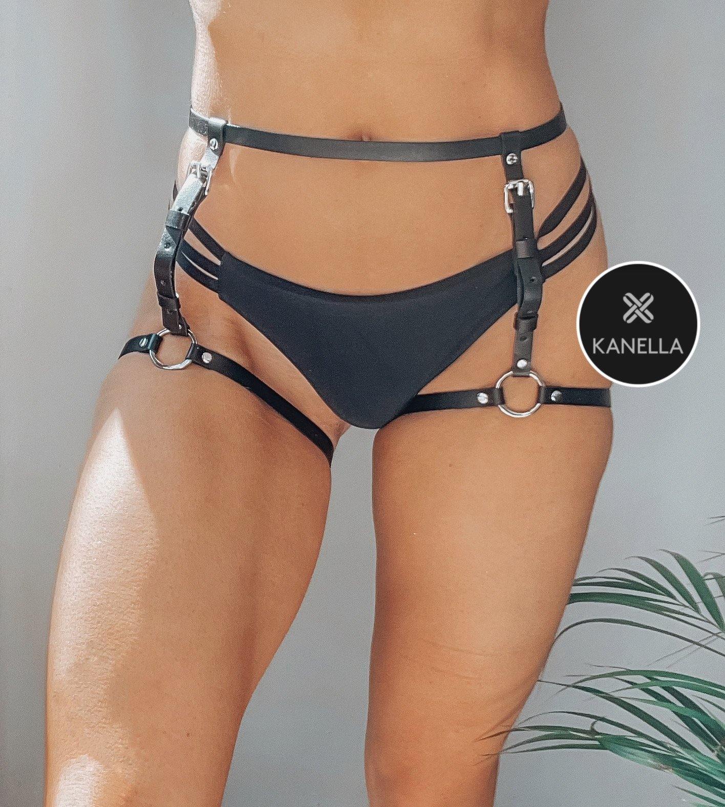 Petite Ariel Leg Garter - Kanella Leather