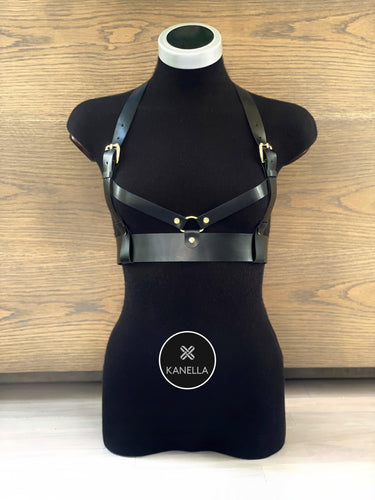 Zephyra Chest Harness - Kanella Leather